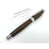 Drevené guľôčkové pero Donatus  Panga Panga-chróm