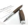 Drevené guľôčkové pero Donatus  Panga Panga-chróm