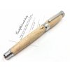 Drevené plniace  pero Donatus  Kanadský javor-chróm