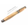 Drevené plniace pero Donatus  Čerešňa - kovová