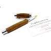 Drevené plniace  pero Donatus  Slivka-chróm