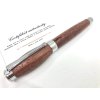 Drevené plniace pero Donatus  Purpurové drevo - chróm