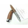 Drevené guľôčkové pero Donatus  Bubinga chróm