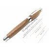 Drevené guľôčkové pero Donatus  Bubinga chróm