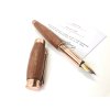 Drevené plniace  pero Donatus  Bubinga ružové zlato