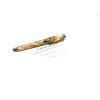 Drevené guľôčkové pero Donatus  Stabilizovaný hrab extra - kovové
