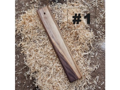 Stojánek na vonné tyčinky - čistý  masivní čisté dřevo