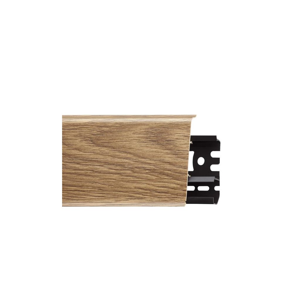 42588 lista soklova pvc arbiton indo dub tmavy 12 26x70x2500 mm