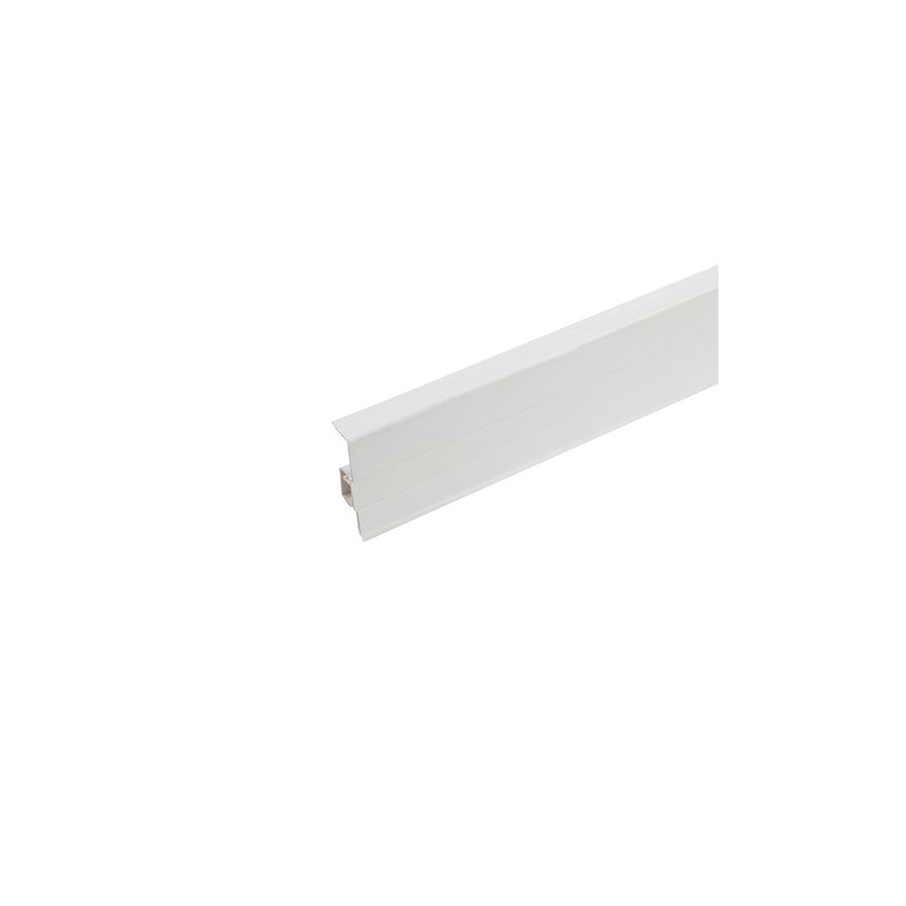46773 lista soklova pvc cezar 60 biela leskla p089 60x20x2500 mm