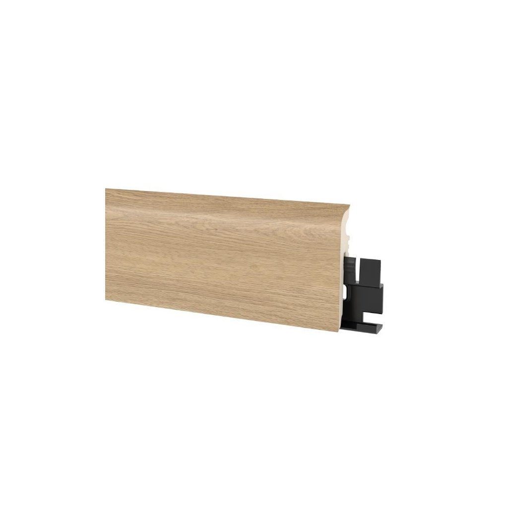 Lišta soklová PVC Arbiton VIGO 60 Dub Calvia 160 60x15x2200 mm