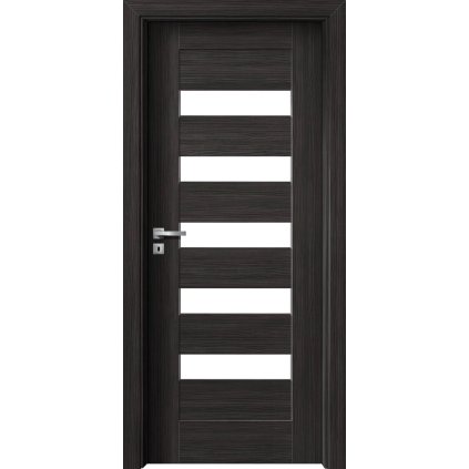 Interiérové dvere Éta.03 Hacienda čierna (Otváranie Pravé)