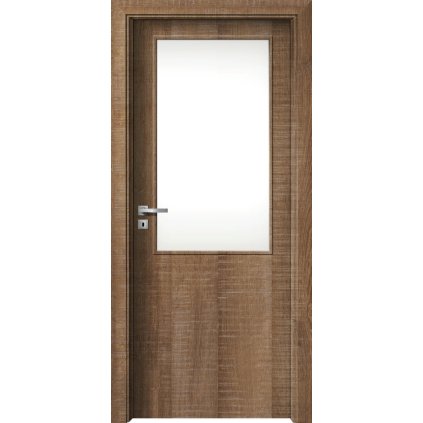 Interiérové dvere Beta.02 Dub authentic (Otváranie Pravé, Výplň Plná drevotrieska)