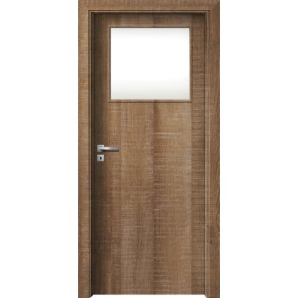 Interiérové dvere Beta.03 Dub authentic (Otváranie Pravé, Výplň Plná drevotrieska)