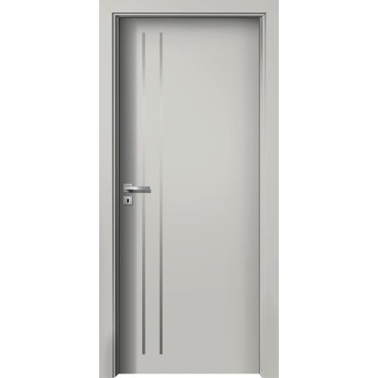 Interiérové dvere Kappa.01 Sivá (Otváranie Pravé)