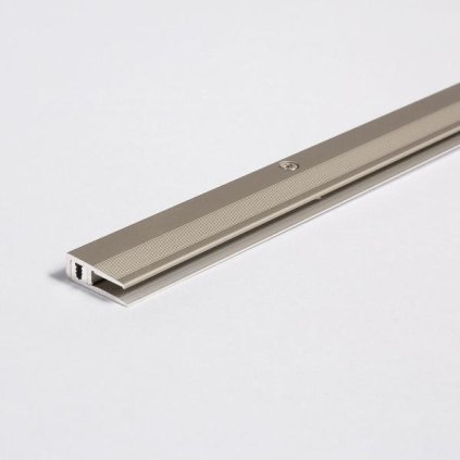 End profile in aluminium for Design flooring coverings Stainless steel, floor coverings 4-9 mm stainless steel 1744331 1000x22x7 mm