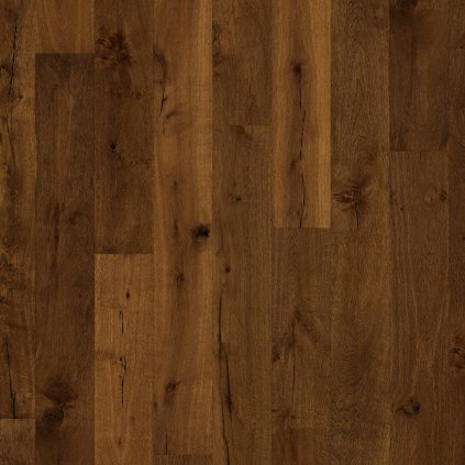 Engineered Wood Flooring Trendtime 8 Classic, oak smoked geb. naturaloil plus elephant skin widepl V-groove, 1739954, 1882x190x15 mm