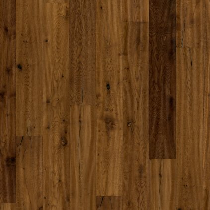 Engineered Wood Flooring Trendtime 8 Classic, oak smoked geb. naturaloil plus handscraped widepl V-groove, 1739955, 1882x190x15 mm
