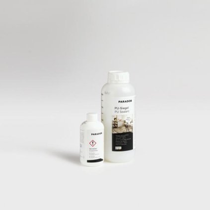 Lak Parador extra matný 900 ml 2-zložkový vrchný PU na vinylové podlahy + 90 ml tužidlo 1595646