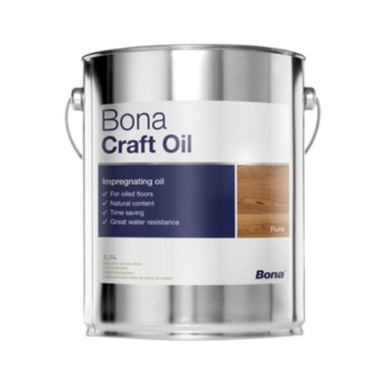 Olej Bona Craft Oil Pure/Prírodný 2,5 L Neutral