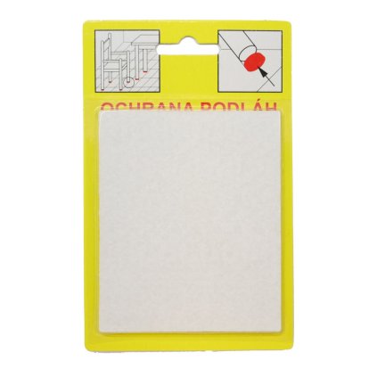 podlozky filcove samolepiace biele typ 108 21762