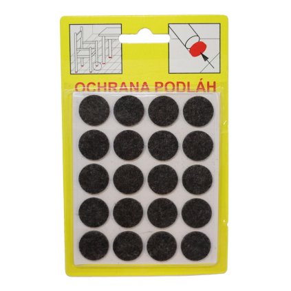 podlozky filcove samolepiace hnede typ 102 21764