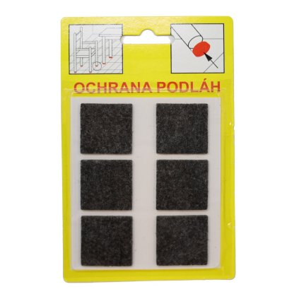 podlozky filcove samolepiace hnede typ 105 21767