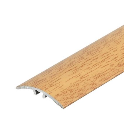 Profil AL prechodový 30 mm, fólia Dub ušľachtilý 19, 2,79 m, samolepiaco-narážací oblý, LW305w1 Cezar