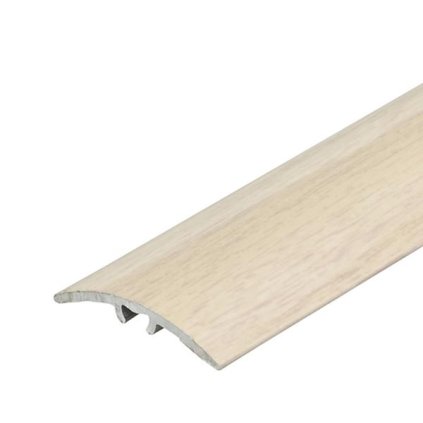 Profil AL prechodový 30 mm, fólia Dub vidiecky 20, 2,79 m, samolepiaco-narážací oblý, LW305w1 Cezar