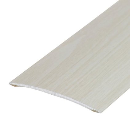 Profil AL prechodový 80 mm, fólia Dub biely 13, 2 m, samolepiaci oblý, LPO80K Cezar