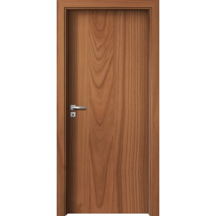 Interiérové dvere Alfa.01 Čerešňa (Otváranie Pravé, Výplň Plná drevotrieska)