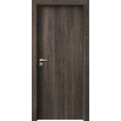 Interiérové dvere Alfa.01 Wenge (Otváranie Pravé, Výplň Plná drevotrieska)