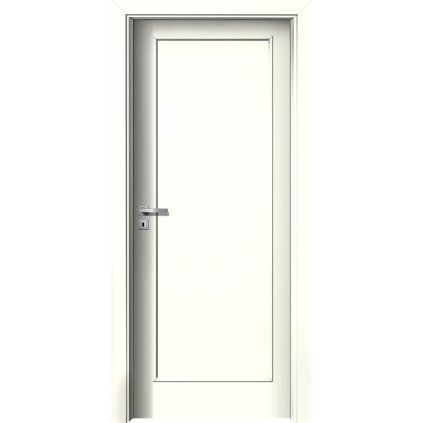 Interiérové dvere Alfa.03 Biela (Otváranie Pravé)