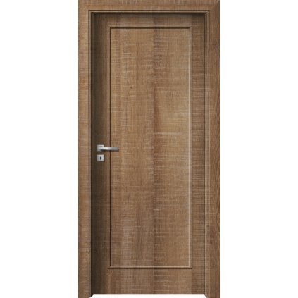 Interiérové dvere Alfa.11 Dub authentic (Otváranie Pravé, Výplň Plná drevotrieska)