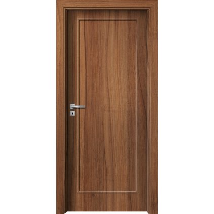 Interiérové dvere Alfa.11 Orech (Otváranie Pravé, Výplň Plná drevotrieska)