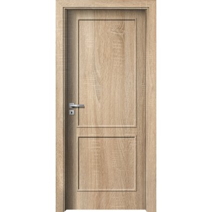 Interiérové dvere Alfa.12 Dub bardolino (Otváranie Pravé, Výplň Plná drevotrieska)
