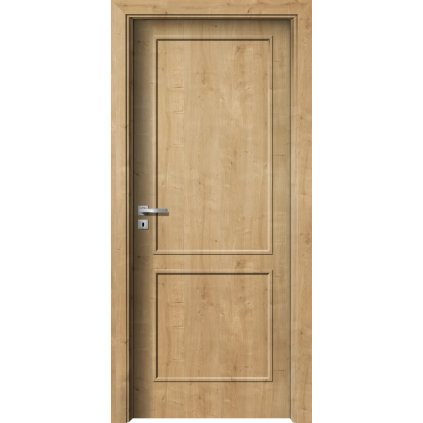 Interiérové dvere Alfa.12 Dub sukatý (Otváranie Pravé, Výplň Plná drevotrieska)