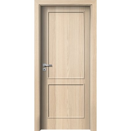 Interiérové dvere Alfa.12 Jaseň pieskový (Otváranie Pravé, Výplň Plná drevotrieska)