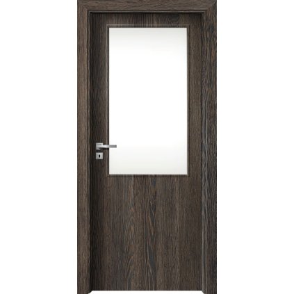 Interiérové dvere Beta.02 Wenge (Otváranie Pravé, Výplň Plná drevotrieska)