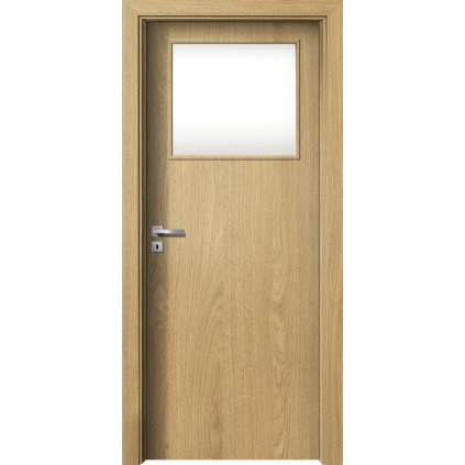 Interiérové dvere Beta.03 Dub (Otváranie Pravé, Výplň Plná drevotrieska)