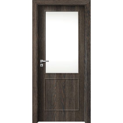 Interiérové dvere Beta.04 Wenge (Otváranie Pravé, Výplň Plná drevotrieska)