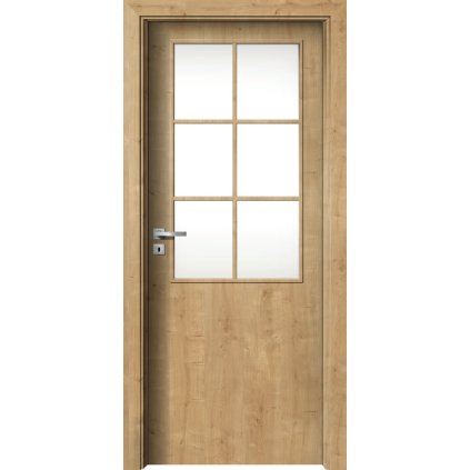 Interiérové dvere Beta.11 Dub sukatý (Otváranie Pravé, Výplň Plná drevotrieska)