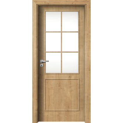 Interiérové dvere Beta.12 Dub sukatý (Otváranie Pravé, Výplň Plná drevotrieska)