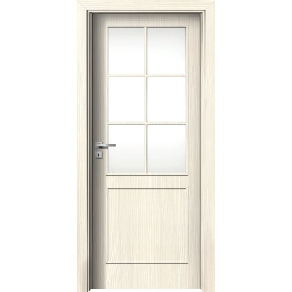 Interiérové dvere Beta.12 Woodline creme (Otváranie Pravé, Výplň Plná drevotrieska)