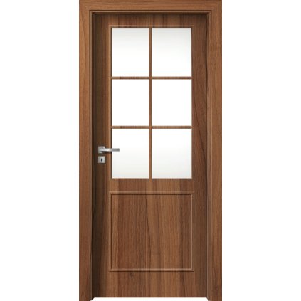 Interiérové dvere Beta.22 Orech (Otváranie Pravé)