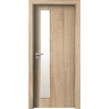 Interiérové dvere Delta.01 Dub bardolino (Otváranie Pravé, Výplň Plná drevotrieska)