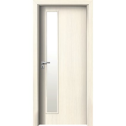 Interiérové dvere Delta.01 Woodline creme (Otváranie Pravé, Výplň Plná drevotrieska)