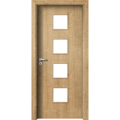 Interiérové dvere Delta.02 Dub sukatý (Otváranie Pravé, Výplň Plná drevotrieska)