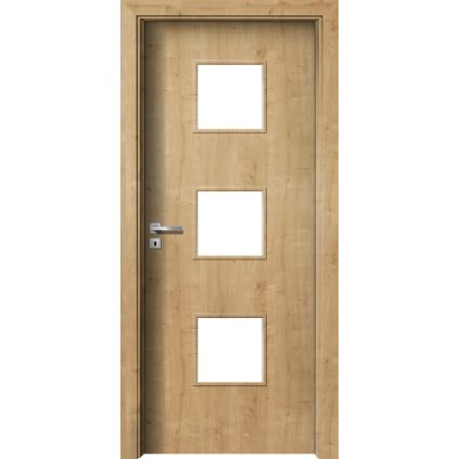 Interiérové dvere Delta.03 Dub sukatý (Otváranie Pravé, Výplň Plná drevotrieska)