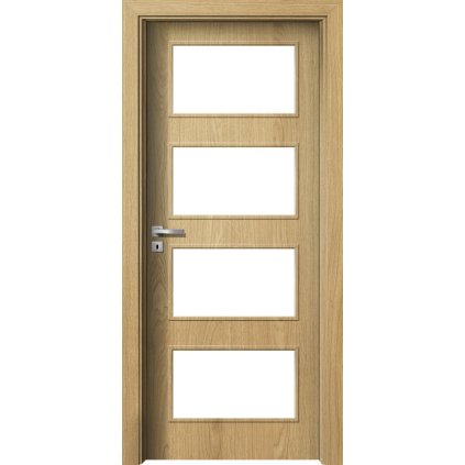 Interiérové dvere Delta.04 Dub (Otváranie Pravé)