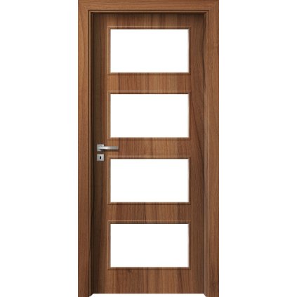 Interiérové dvere Delta.04 Orech (Otváranie Pravé)